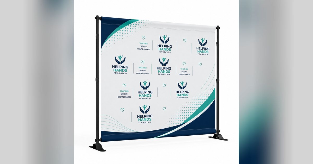 Step & Repeat Backdrop vs Tension Fabric Display: Which Backdrop Fits Your Booth?